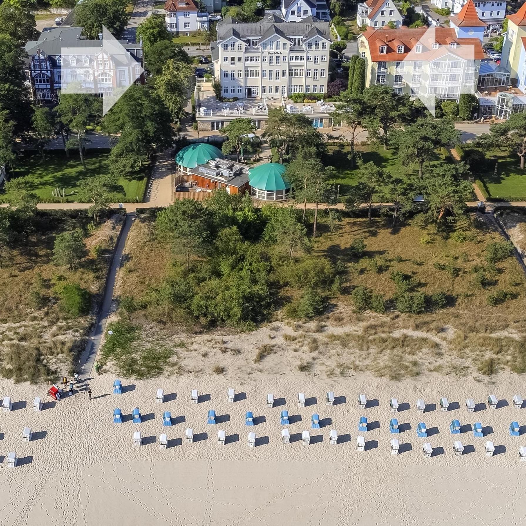 Haus Seeblick Hotel Garni & Ferienwohnungen Zinnowitz Ngoại thất bức ảnh