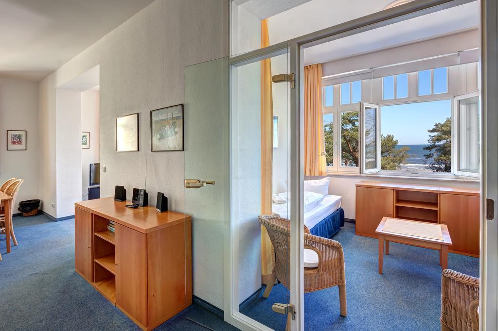 Haus Seeblick Hotel Garni & Ferienwohnungen Zinnowitz Ngoại thất bức ảnh
