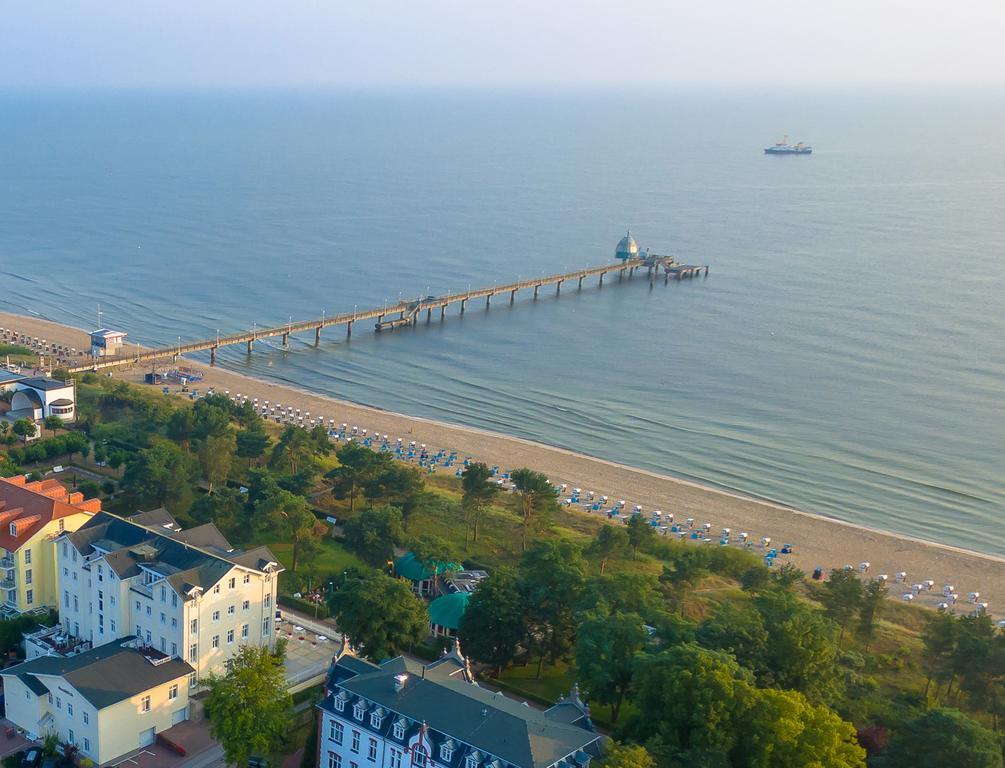 Haus Seeblick Hotel Garni & Ferienwohnungen Zinnowitz Ngoại thất bức ảnh